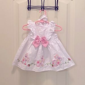 White Dress w/ Bunnies